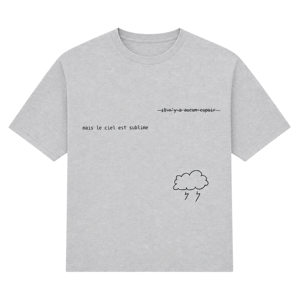 Pack Vinyle + T-shirt "mais le ciel est sublime"