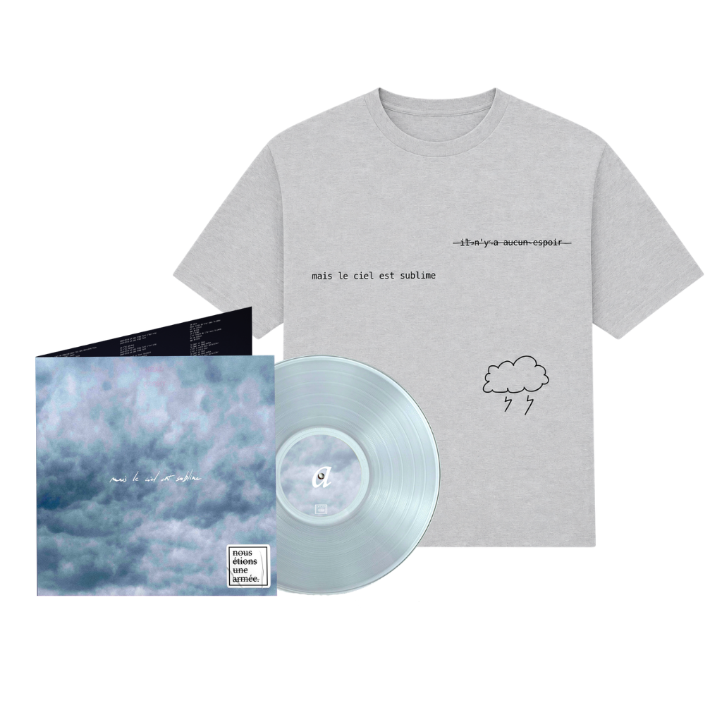 Pack Vinyle + T-shirt "mais le ciel est sublime"