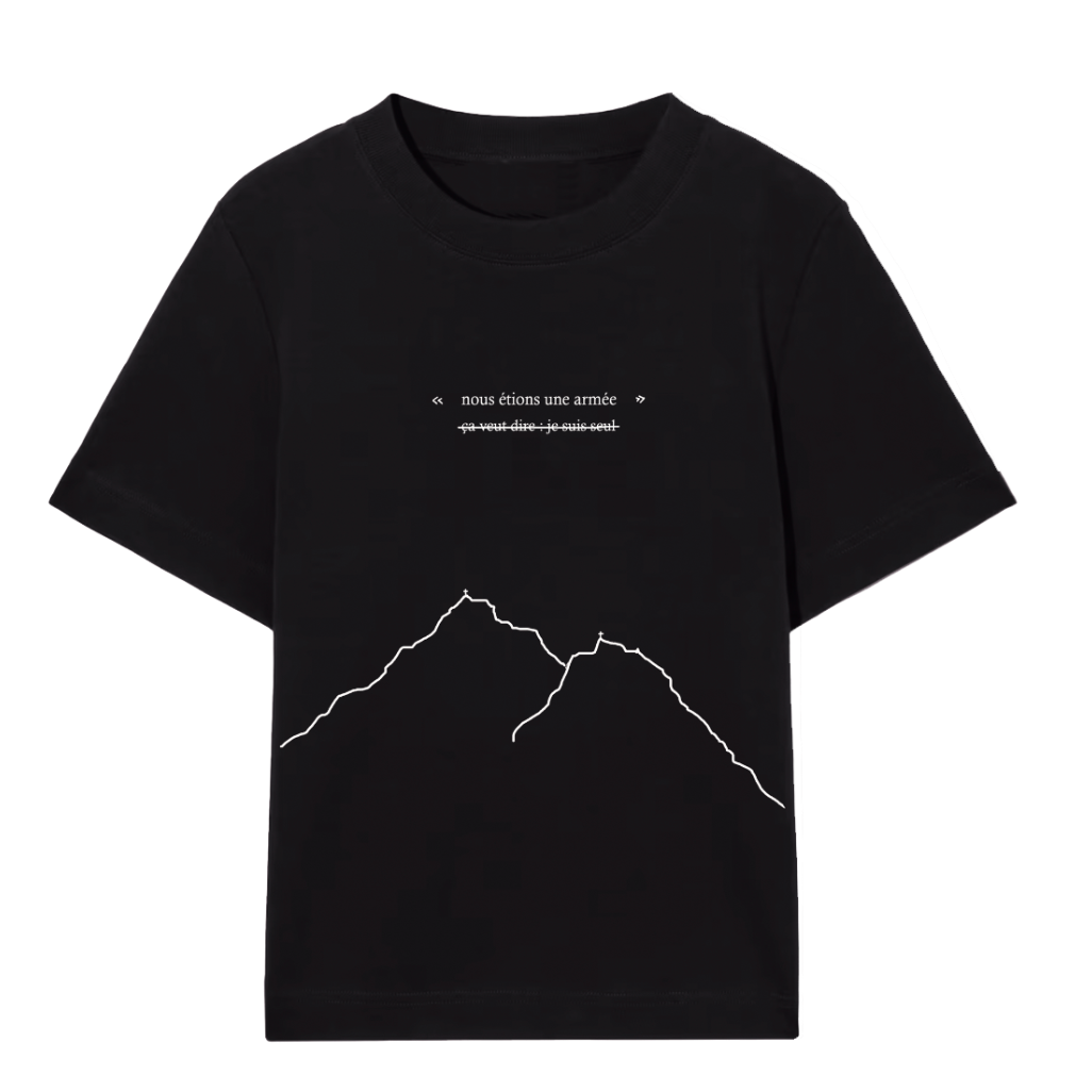 T-shirt « nous étions une armée »